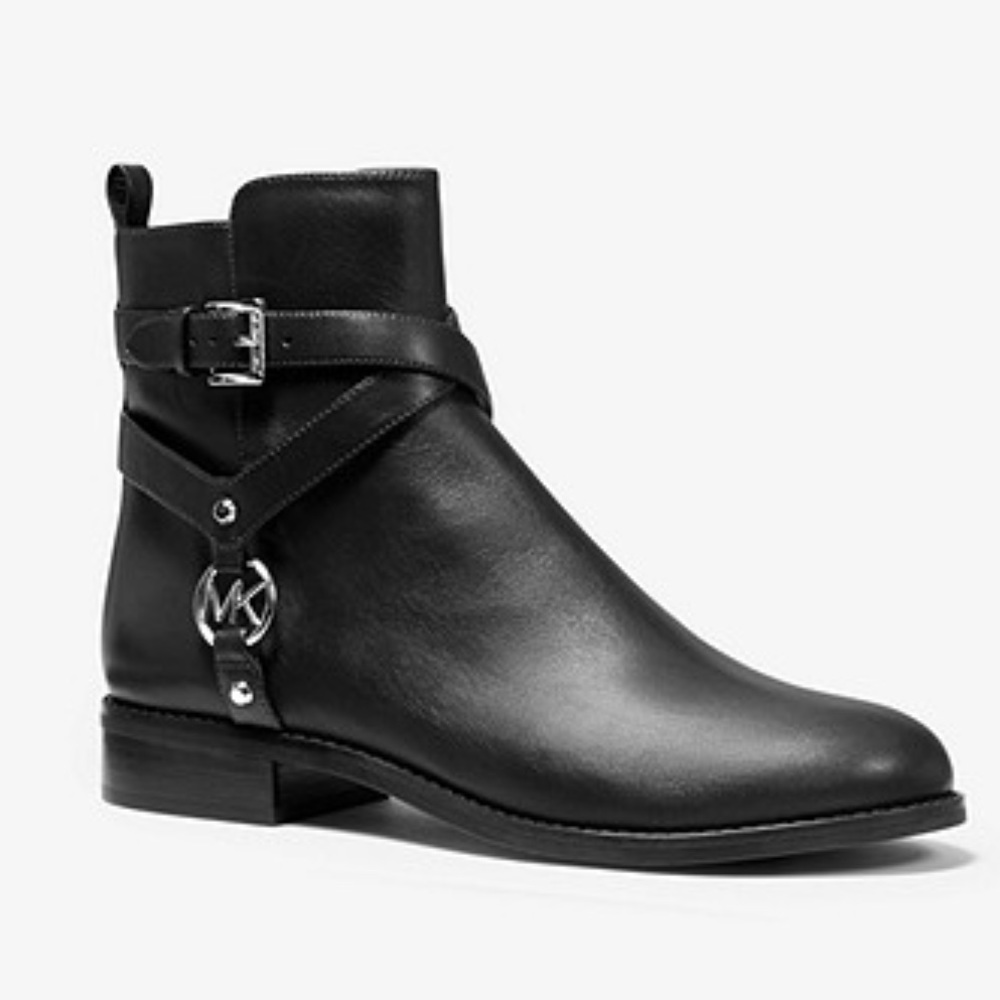 Preston Leather Ankle Boot from Michael Kors